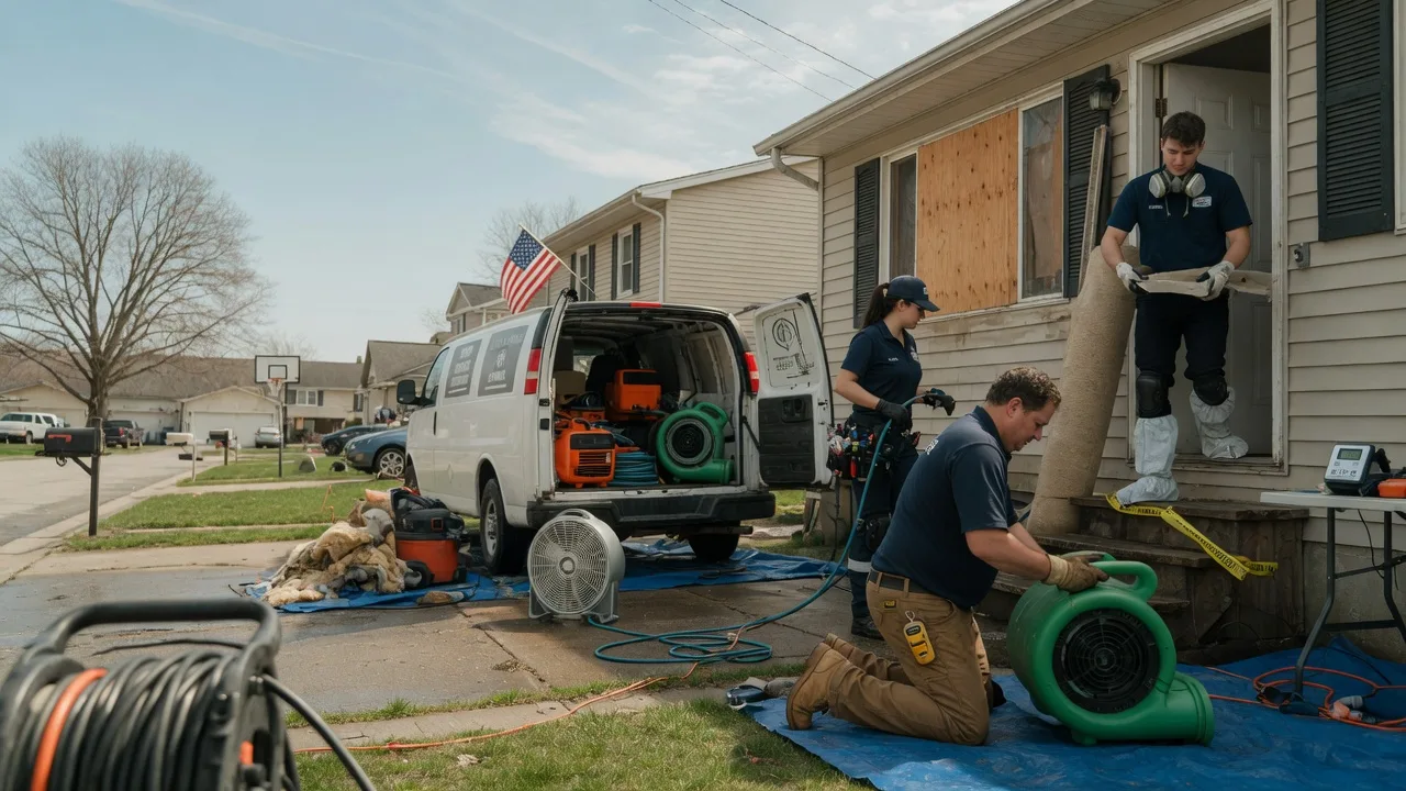 Water Damage Restoration in Homewood, IL near me